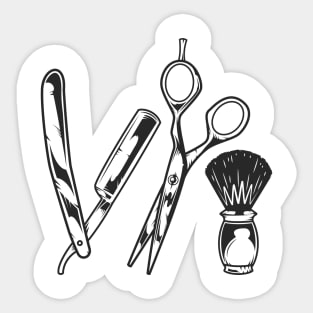 Barber, Hairstylist Sticker